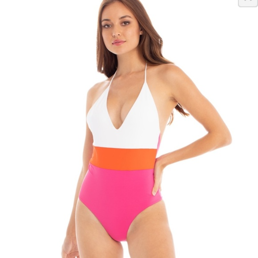 Anthropologie  Tavik Chase One Piece Swimsuit NWT‎ Colorblock
